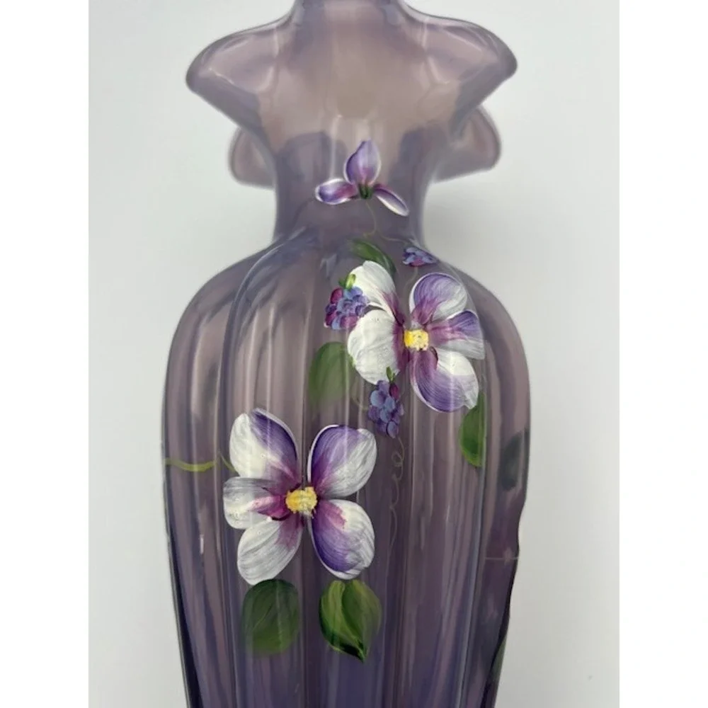 Fenton hand painted